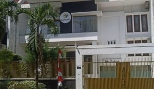 Rumah Dwi Hartono tersangka otak pembunuhan Kacab BRI Cempaka Putih