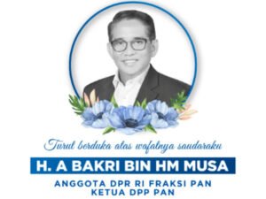 Politisi Senior Jambi H. A. Bakri Tutup Usia, Kolega dan Pejabat Daerah Ungkapkan Belasungkawa