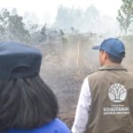 Tinjau Langsung Karhutla Jambi, Menhut Tegaskan Perintah Presiden Harus Dilaksanakan Tuntas