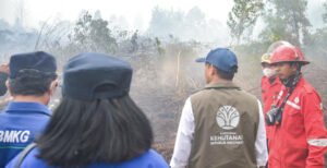 Tinjau Langsung Karhutla Jambi, Menhut Tegaskan Perintah Presiden Harus Dilaksanakan Tuntas